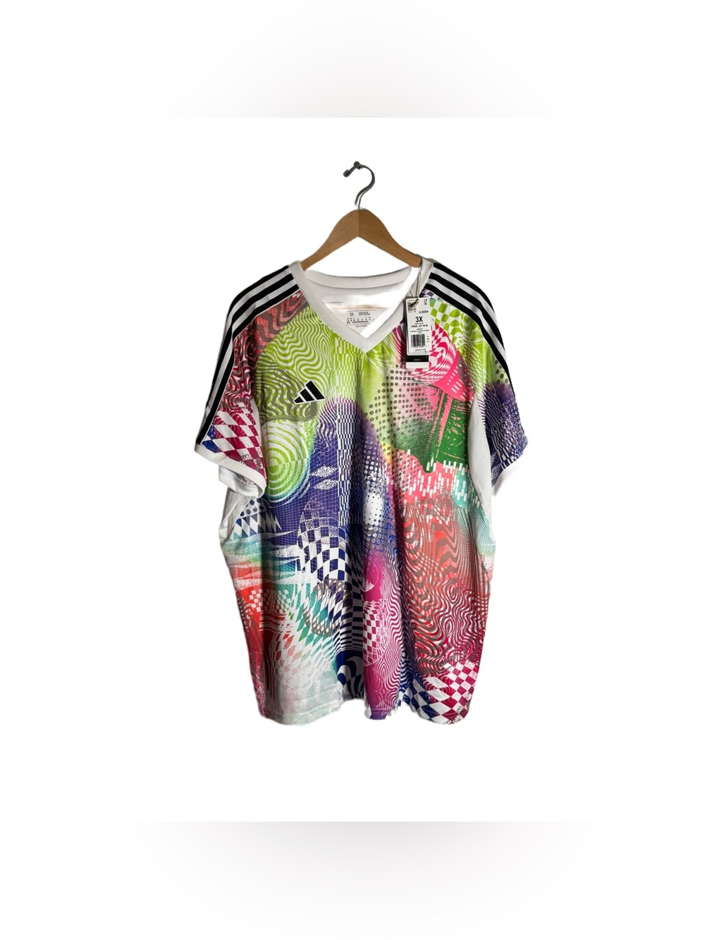 Adidas Jeremy Scott Jersey Pride Tiro Trikot Soccer Jersey JL8097 Women's 3X NWT